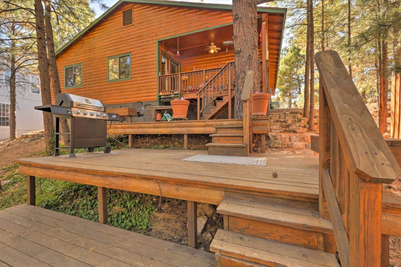 Rustic Cabin With Deck About 4 Mi To Old Town Flagstaff! Esterno foto